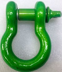 Iron Cross Automotive SHACKLE-LIMEGREEN