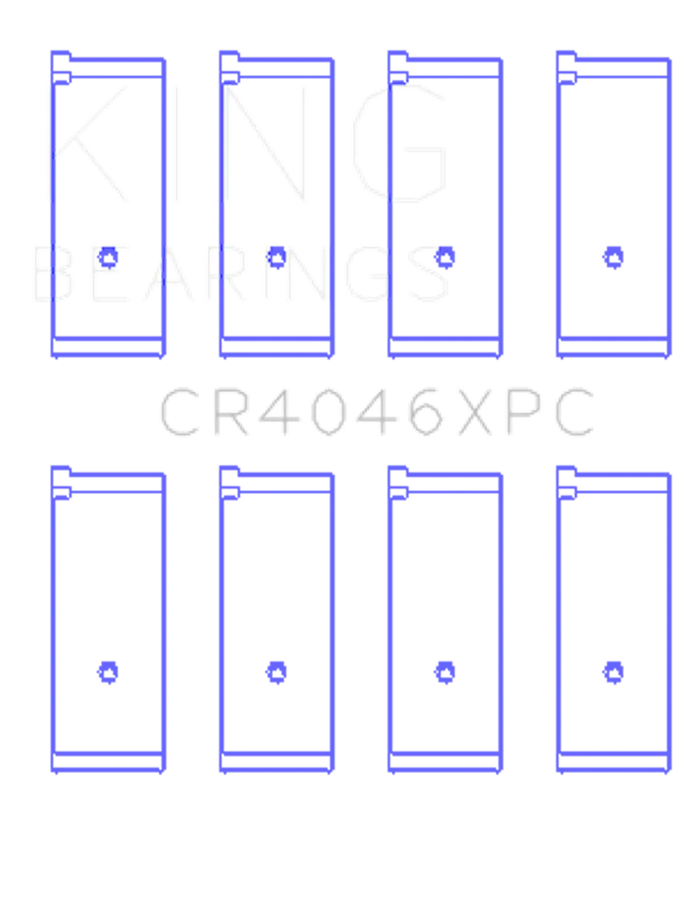 King Engine Bearings CR4046XPC STDX
