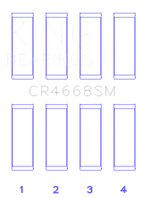 King Engine Bearings CR4668SM