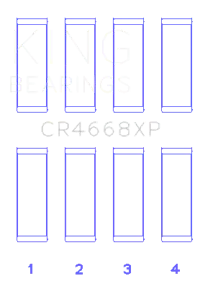 King Engine Bearings CR4668XP