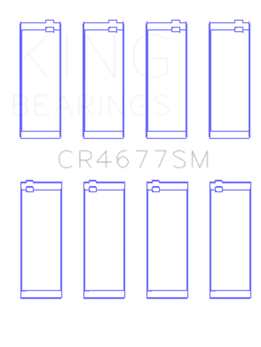 King Engine Bearings CR4677SM