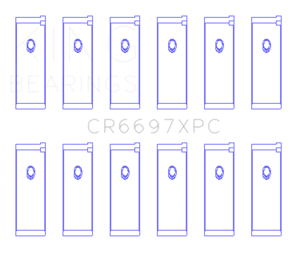 King Engine Bearings CR6697XPC.026