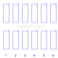 King Engine Bearings CR6877XPC