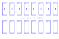 King Engine Bearings CR 808XPNDC