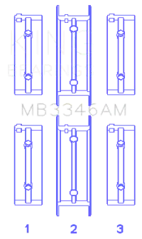 King Engine Bearings MB3346AM0.75