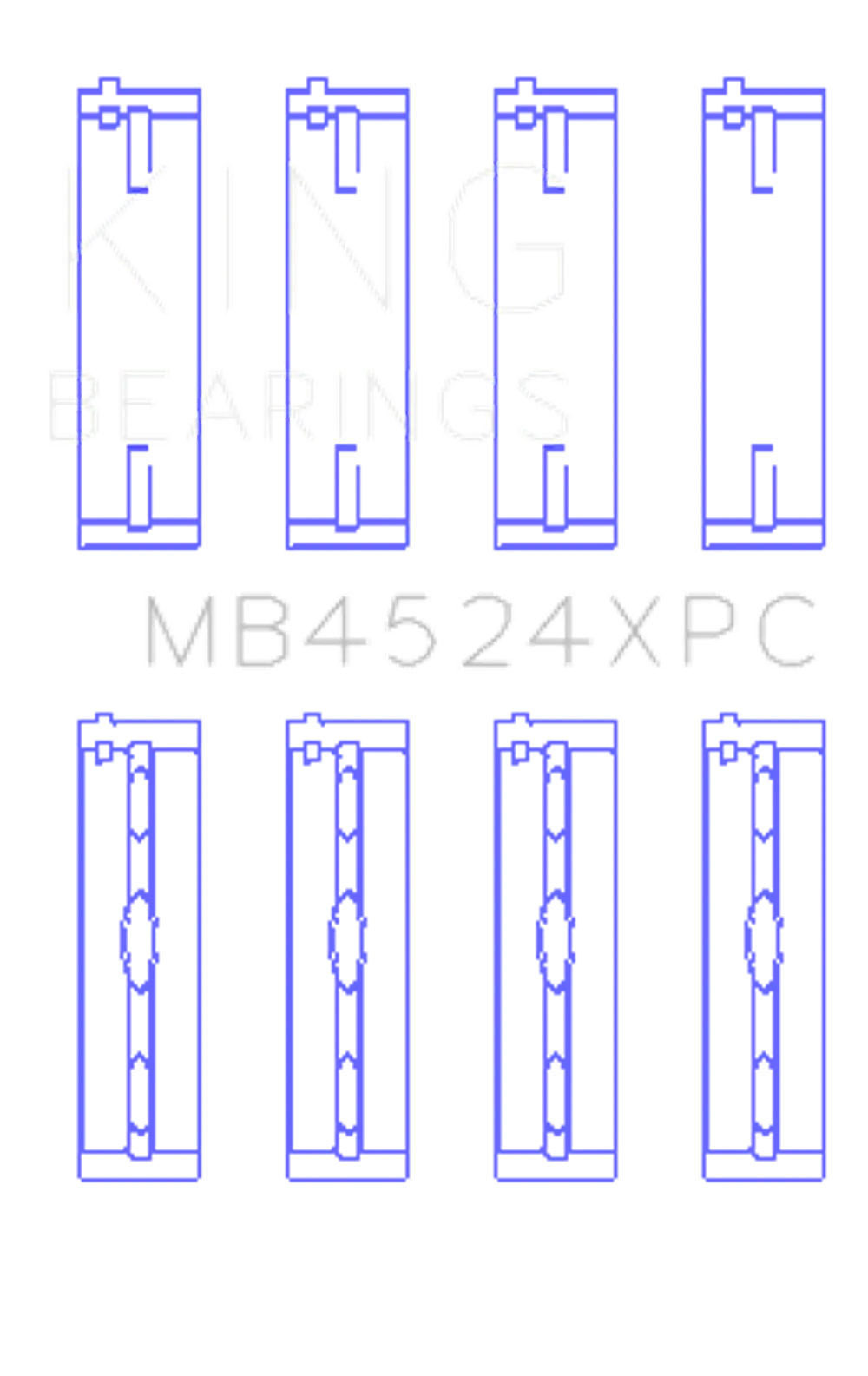 King Engine Bearings MB4524XPC