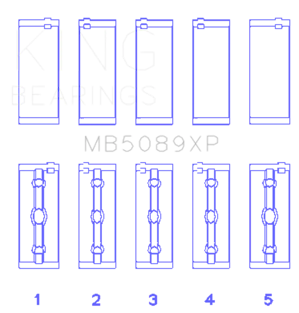 King Engine Bearings MB5089XP