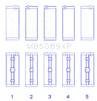 King Engine Bearings MB5089XP