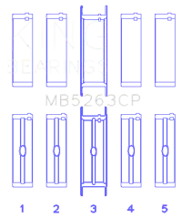 King Engine Bearings MB5263CP 020