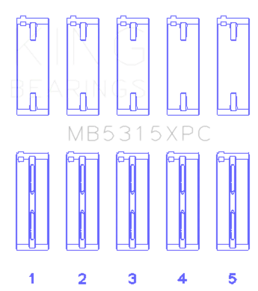 King Engine Bearings MB5315XPC