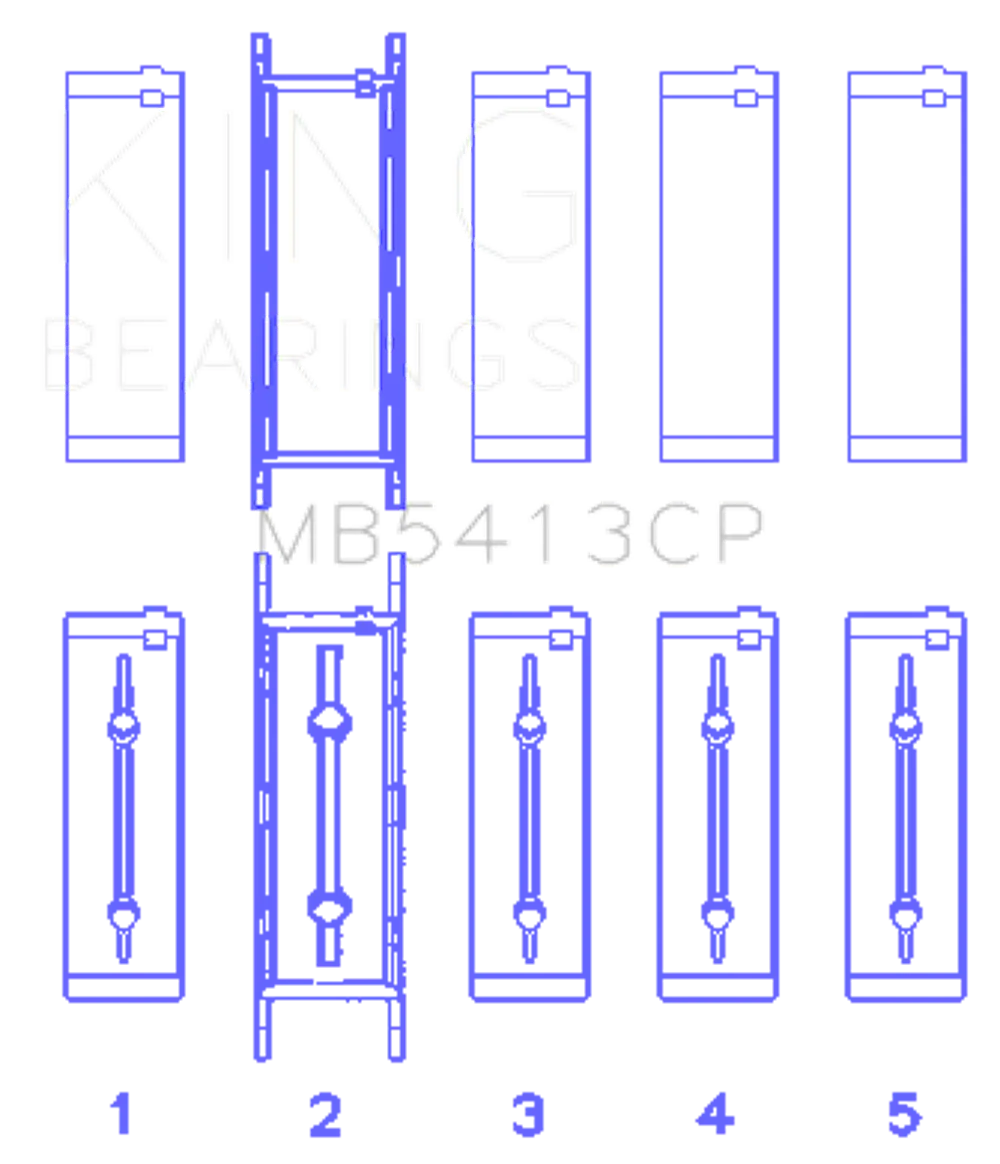 King Engine Bearings MB5413CP 010