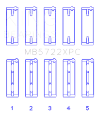 King Engine Bearings MB5722XPC