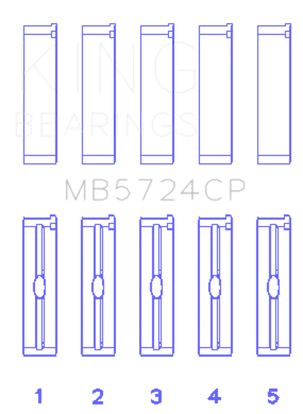 King Engine Bearings MB5724CP