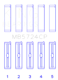King Engine Bearings MB5724CP