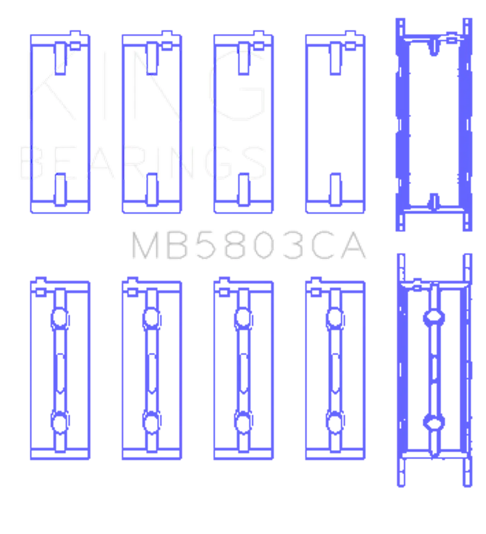 King Engine Bearings MB5803CA