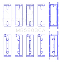 King Engine Bearings MB5803CA