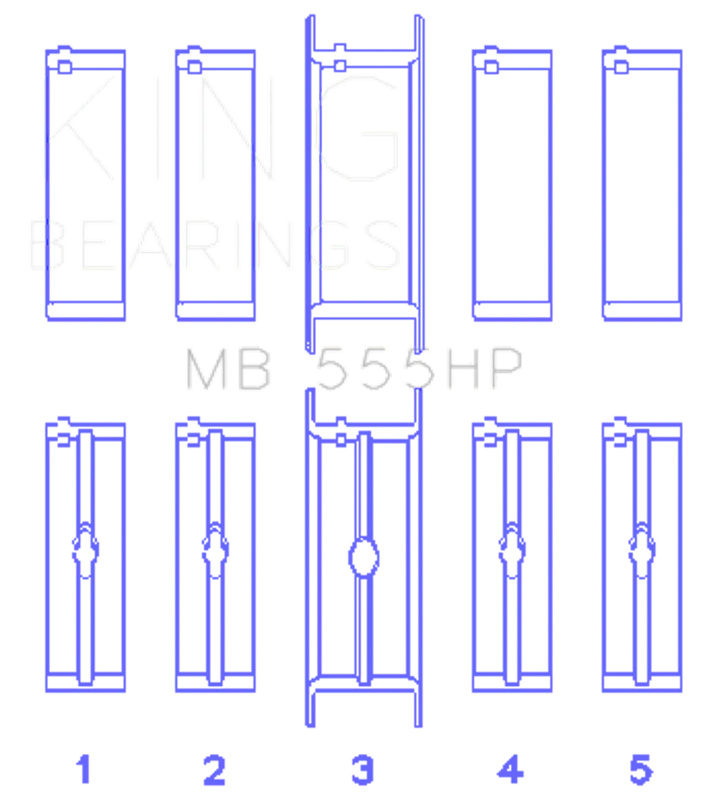 King Engine Bearings MB 555HP 001