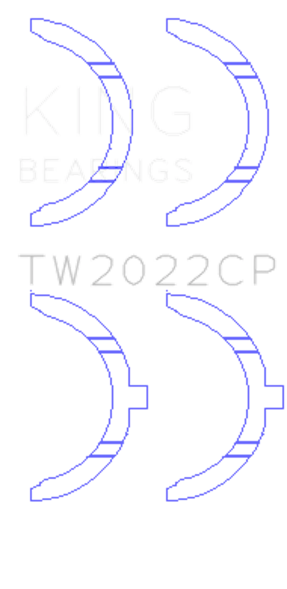 King Engine Bearings TW2022CP