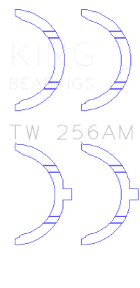 King Engine Bearings TW 256AM