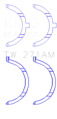 King Engine Bearings TW 271AM
