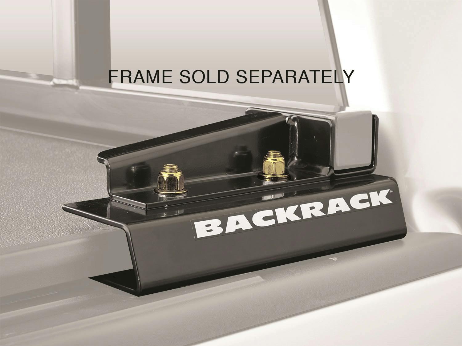 Exterior Accessories Backrack 91011 Tool Box Bracket Cargo Management