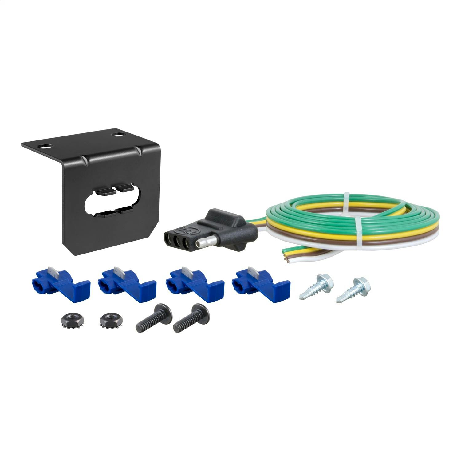 CURT 58201 Packaged 4-Way Flat Dust Cap