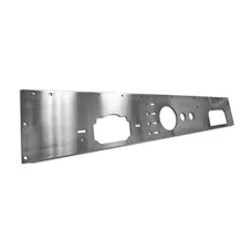 Rugged Ridge 11144.11 Dash Panel; Holes; Stainless Steel; 76-86 Jeep CJ Models