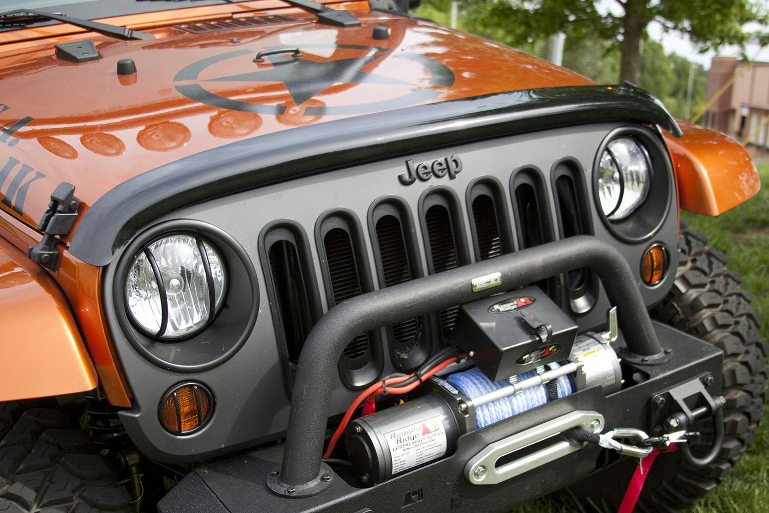 Rugged Ridge Hood Cowl Vent Scoop Jeep Wrangler TJ 98-06 JK 07-16 BLACK 11352.12