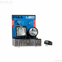 PIAA 2 LED Lamp Working Display Only, With Power Source-30904