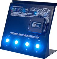 ColorSMART Rock Lights Powered Counter/Slatwall Display-RS5ACS-5E