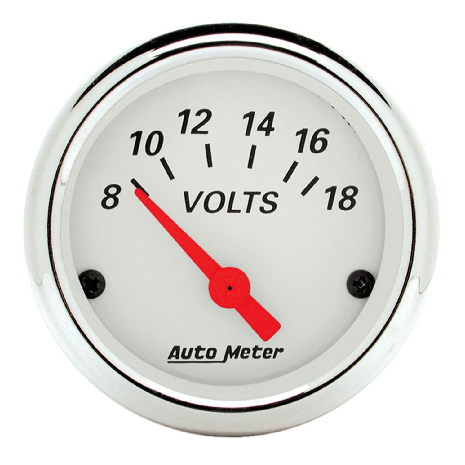 Auto Meter 1313 Arctic White Oil//Fuel Dual Gauge