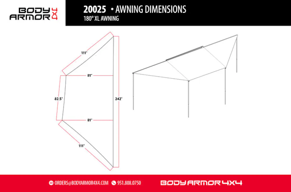 Body Armor 4X4 20025