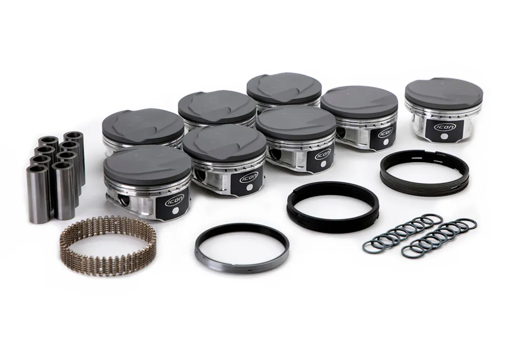 Icon Forged Pistons IC593CAKTS.25MM