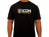 ICON Vehicle Dynamics ICON-TEE-RD-BLK-L