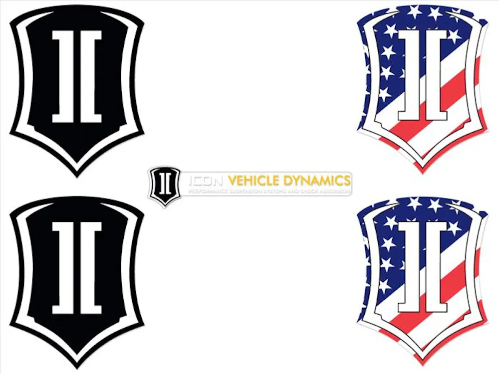 ICON Vehicle Dynamics ICON-STICKERPACK
