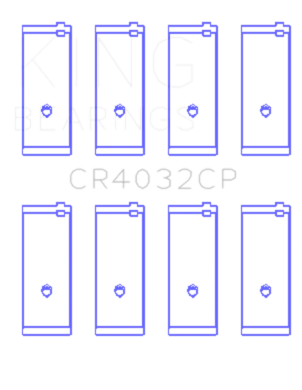 King Engine Bearings CR4032CP