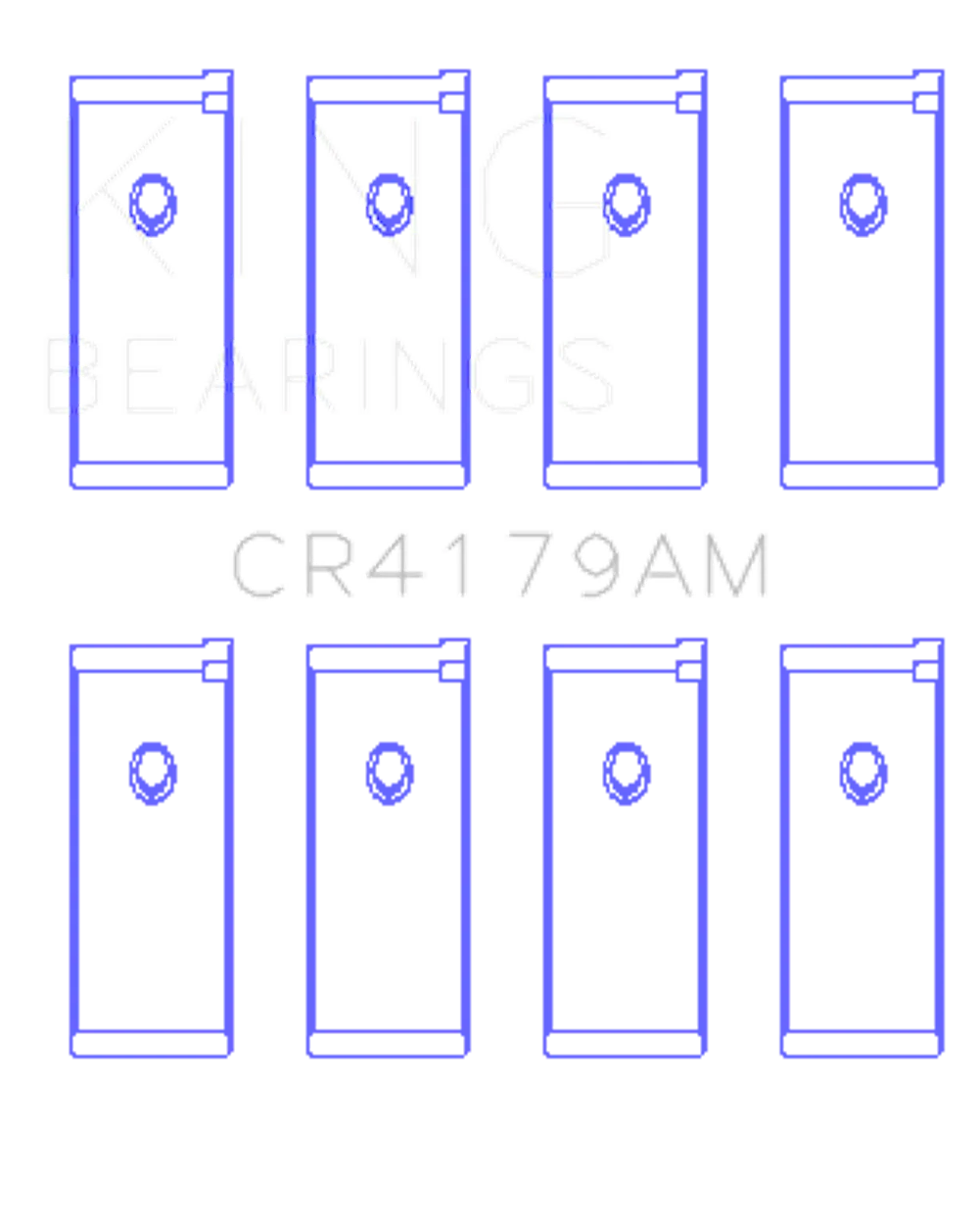King Engine Bearings CR4179AM