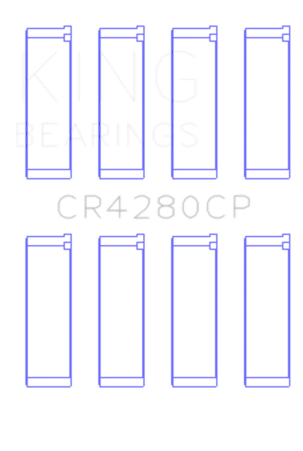King Engine Bearings CR4280CP1.0