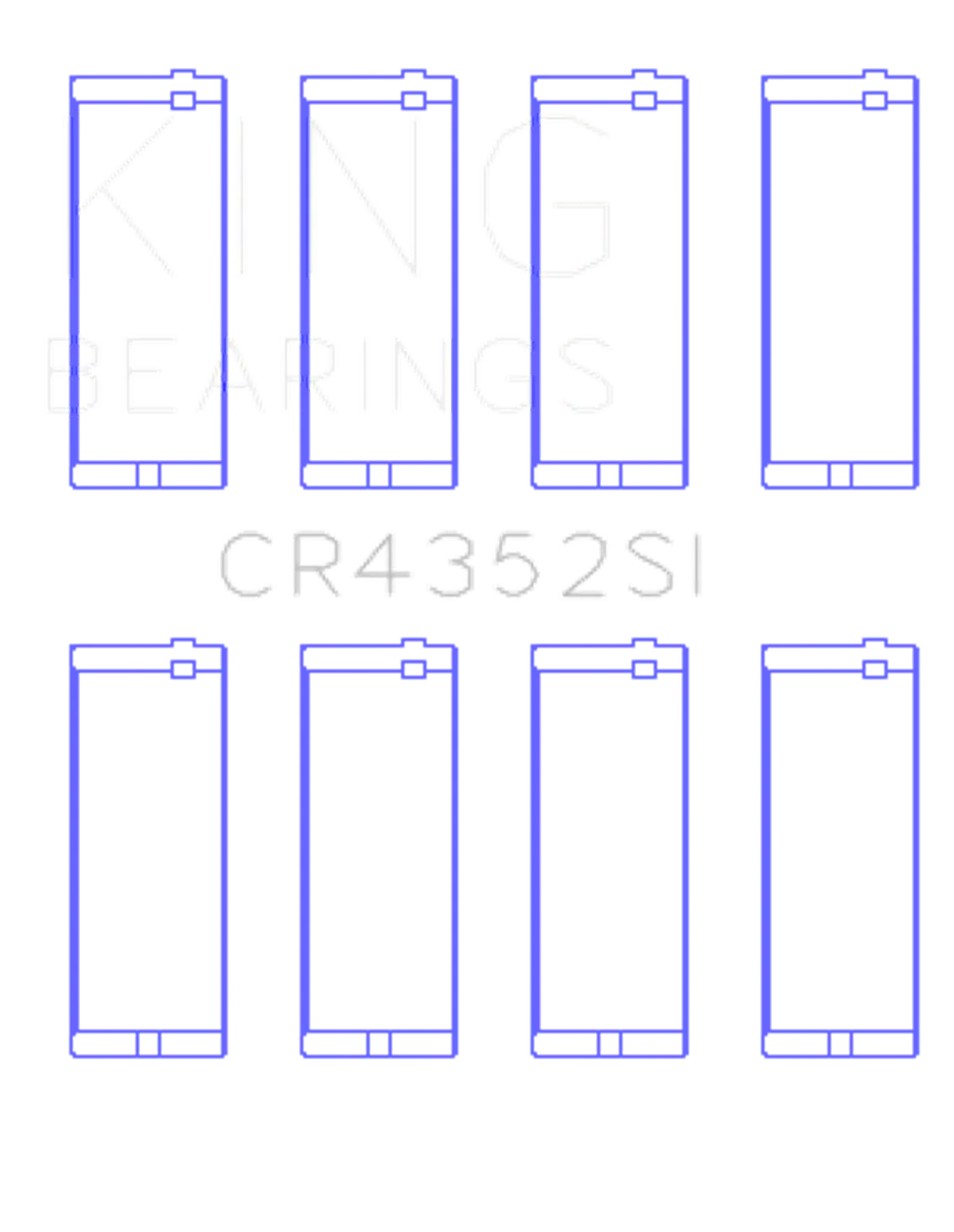 King Engine Bearings CR4352SI