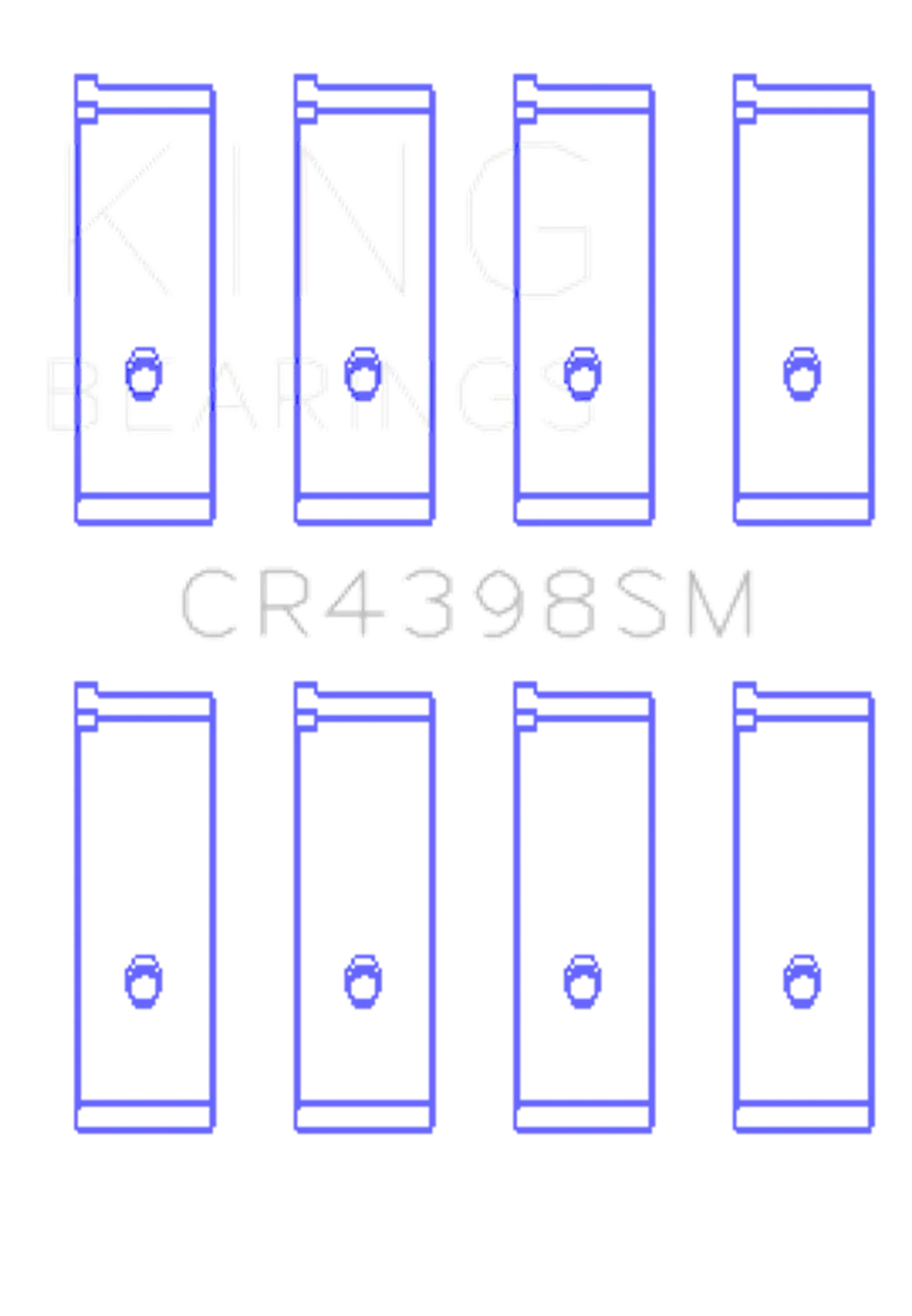 King Engine Bearings CR4398SM1.0