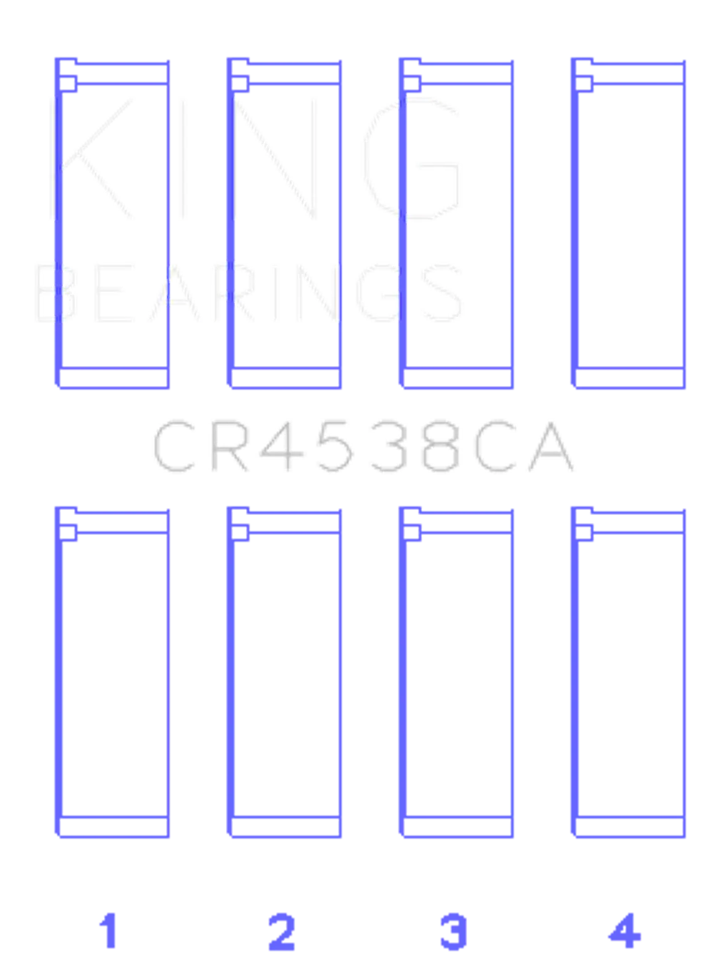 King Engine Bearings CR4538CA0.75