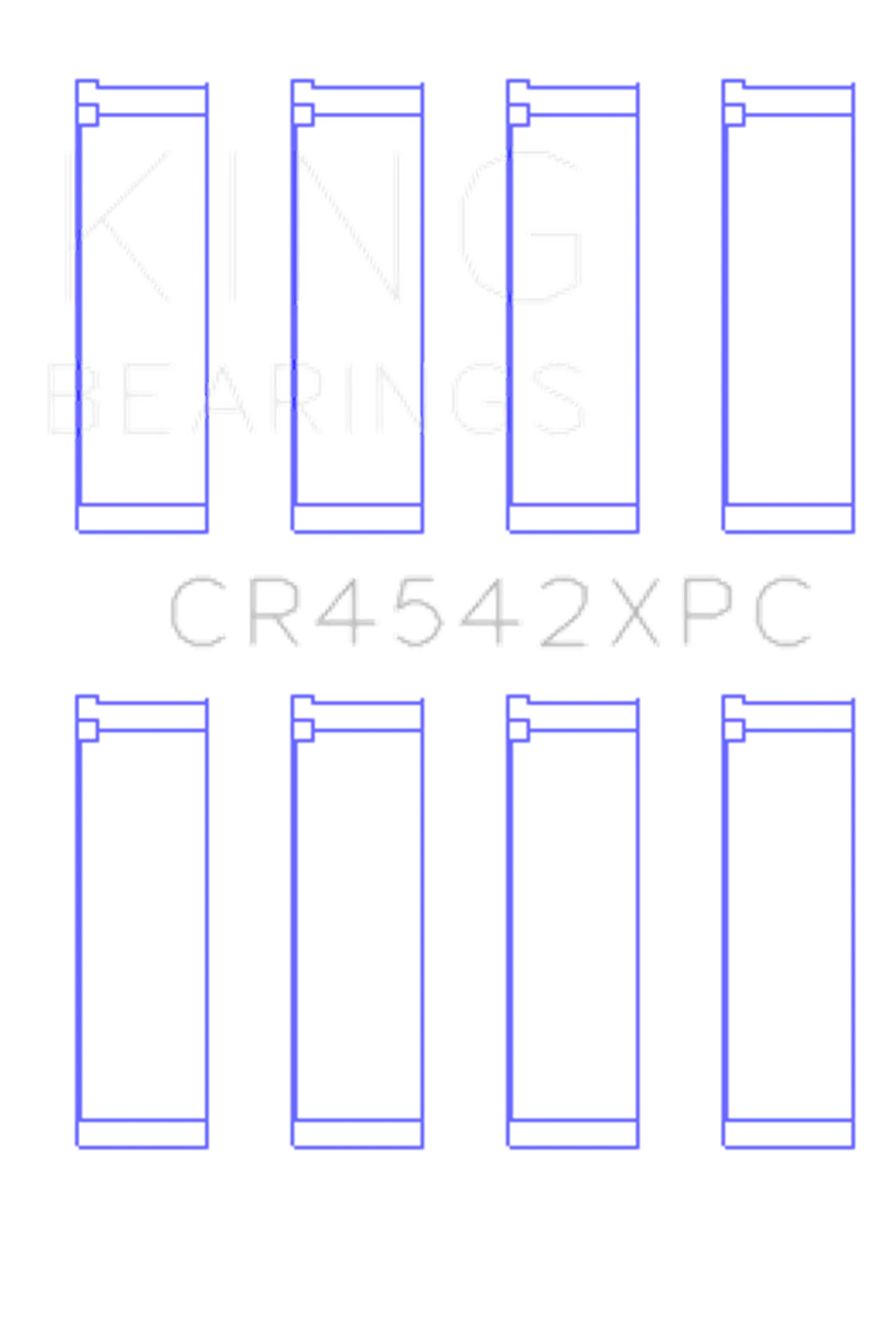 King Engine Bearings CR4542XPC0.25