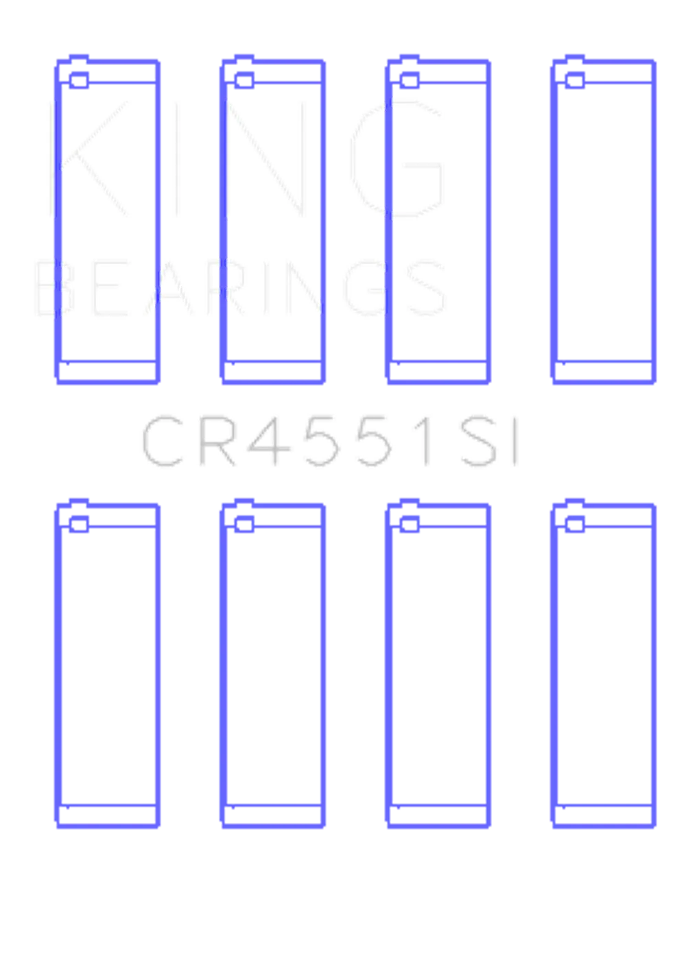 King Engine Bearings CR4551SI