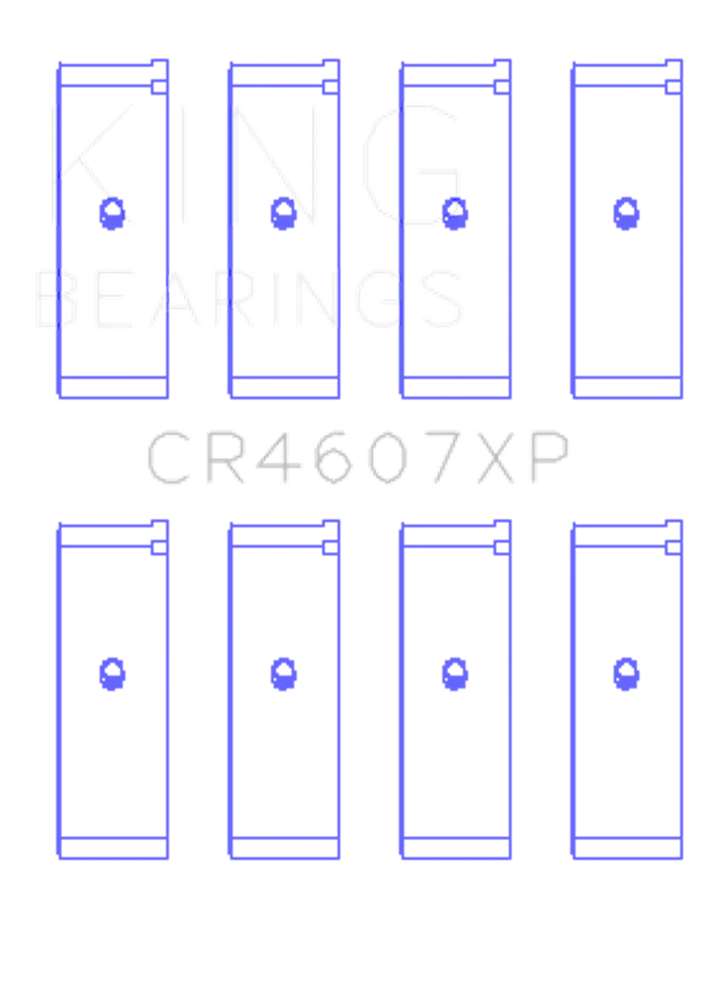 King Engine Bearings CR4607XP
