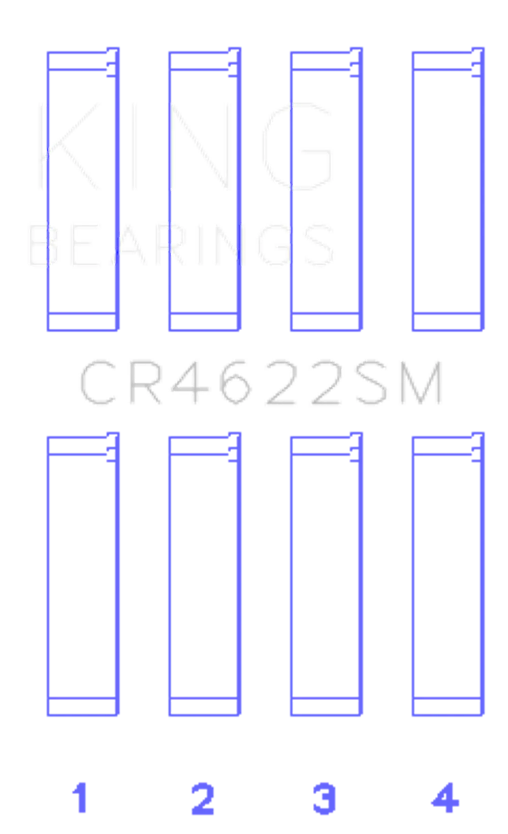 King Engine Bearings CR4622SM0.75