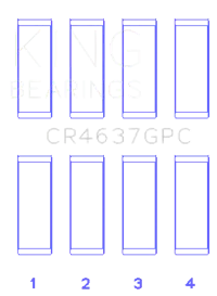 King Engine Bearings CR4637GPC