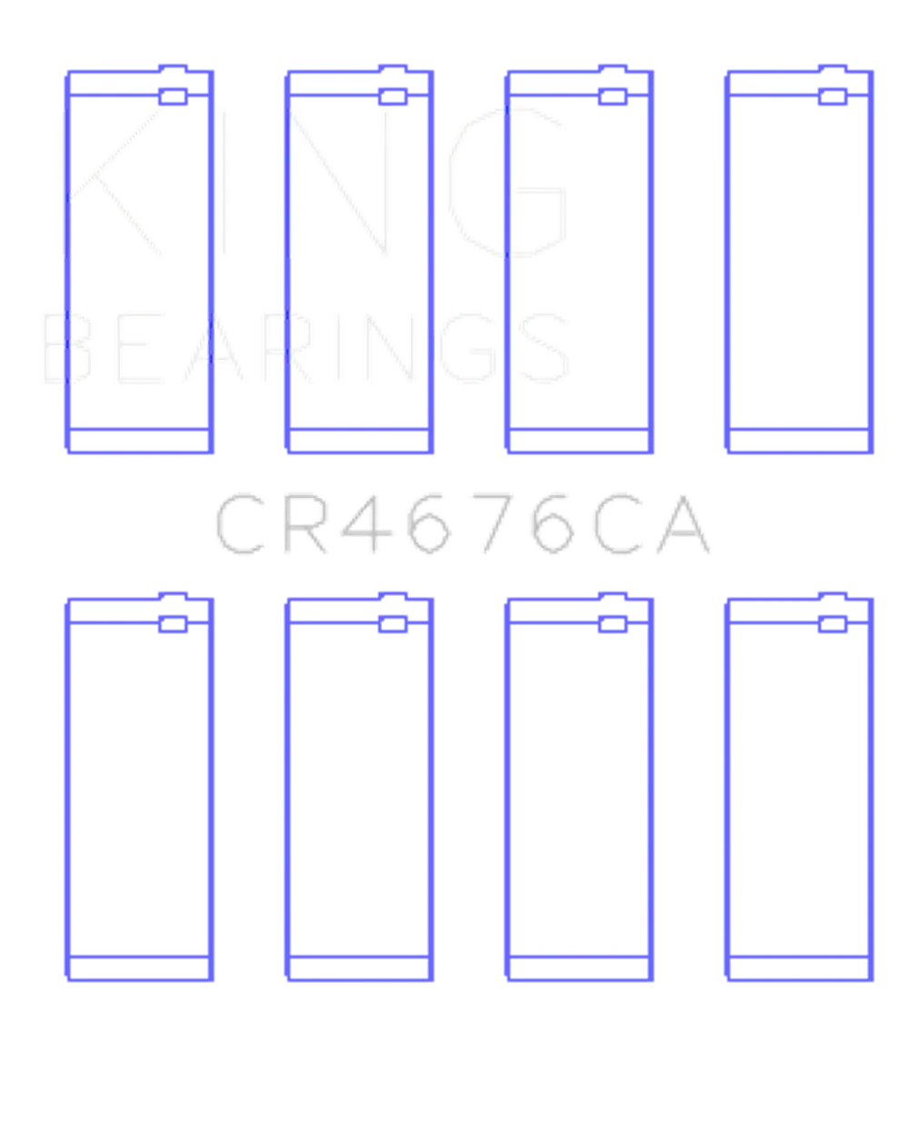 King Engine Bearings CR4676CA
