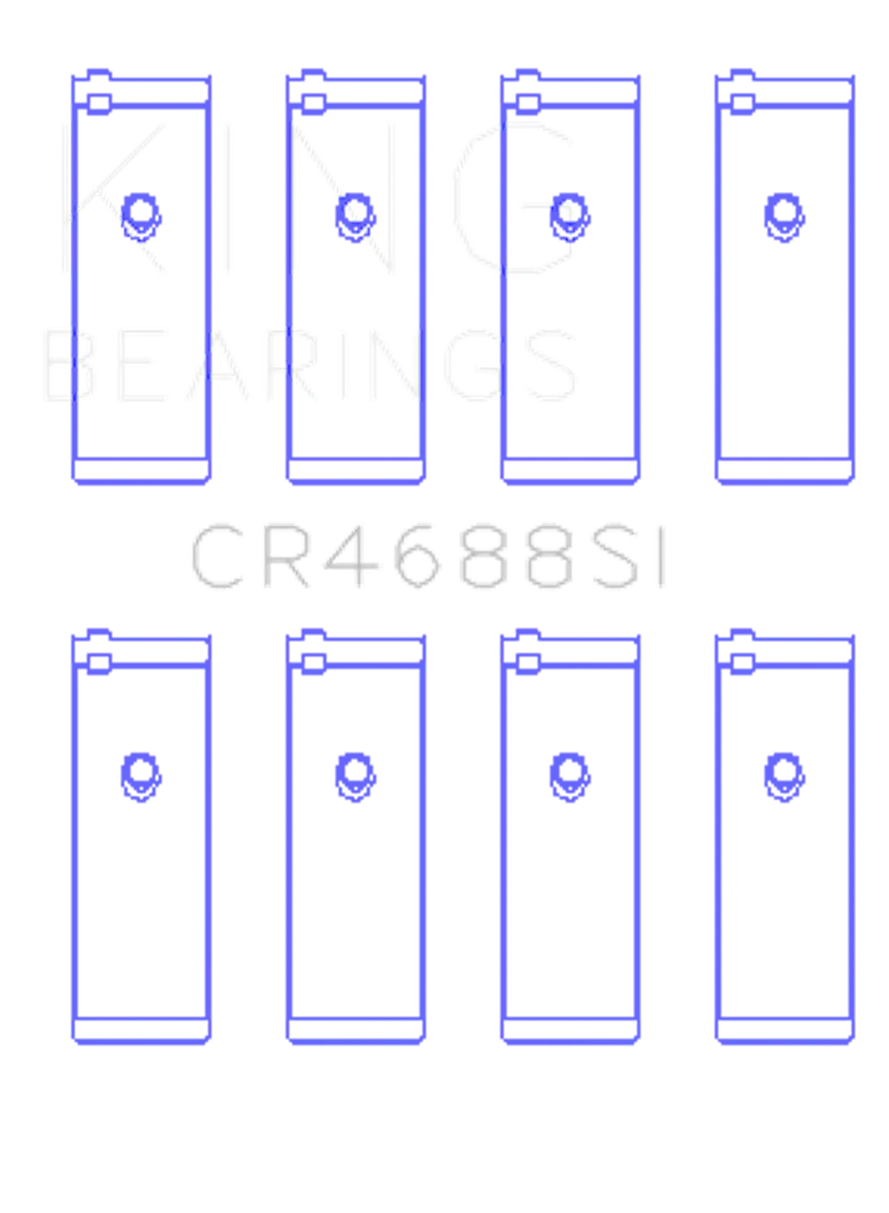 King Engine Bearings CR4688SI