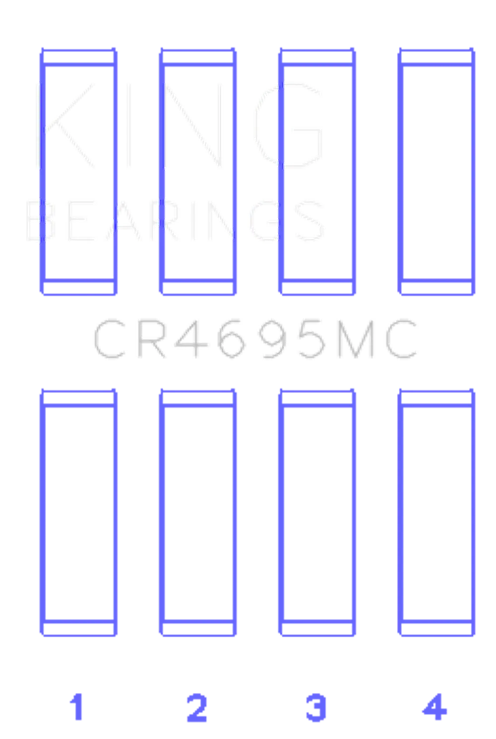 King Engine Bearings CR4695MC
