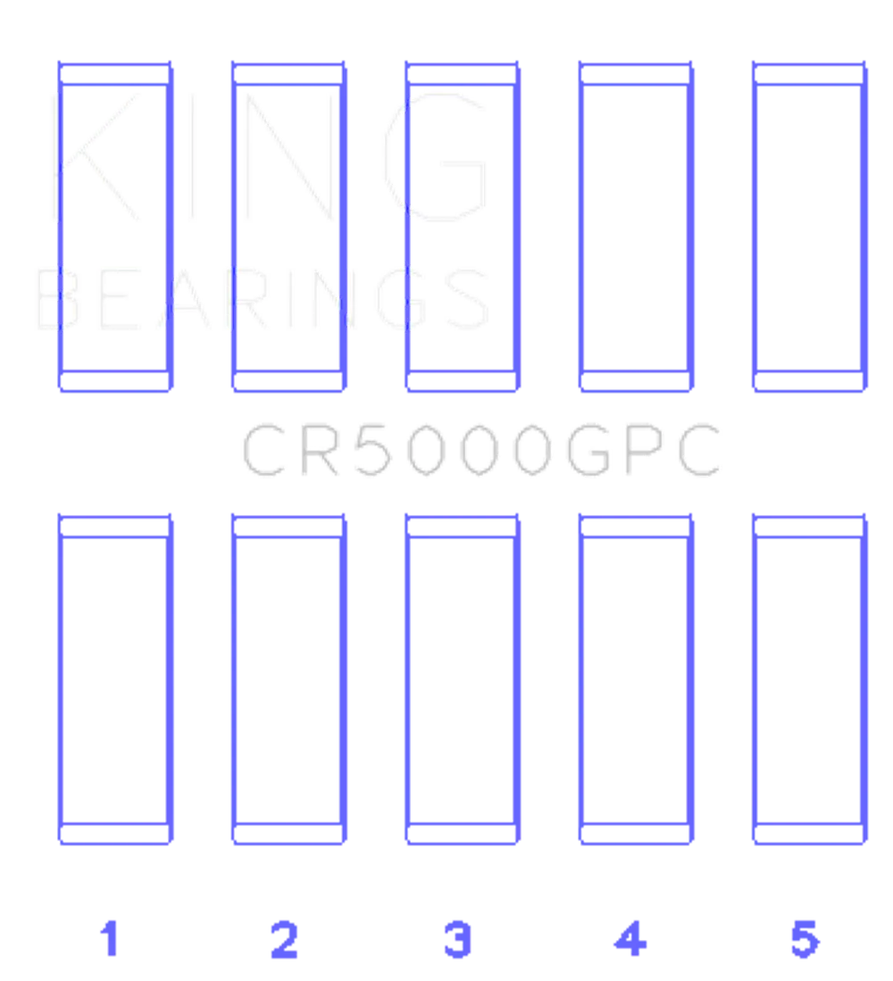 King Engine Bearings CR5000GPC